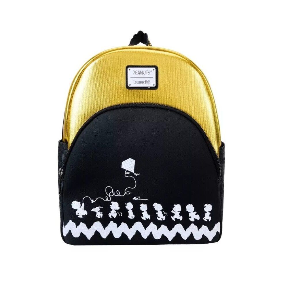 NWT Loungefly Peanuts 75th Anniversary Mini Backpack